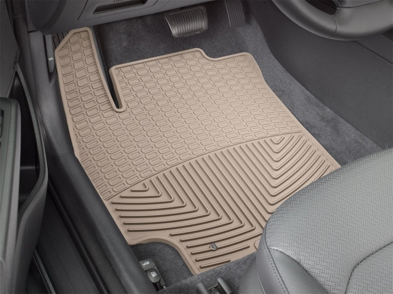 WeatherTech 2017+ Hyundai Elantra Front Rubber Mats - Tan Secondary image
