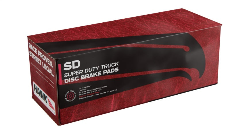 Hawk 05-11 Ford F250/F350 / 2011 Ford F550 Super Duty Street Front Brake Pads packaging image