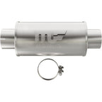 MagnaFlow Muffler Mag DSL SS 7x7x14 4in Inlet 4in Outlet for offroad performance upgrades