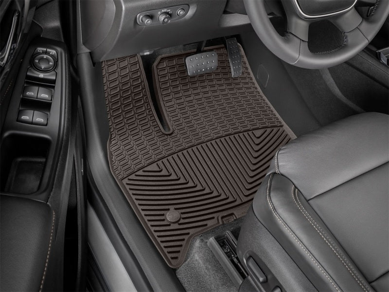 WeatherTech 2018+ Chevrolet Traverse Front Rubber Mats - Cocoa Secondary image
