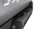 Addictive Desert Designs 2024 Toyota Tacoma Stealth Rear Bumper back view with dual light ports and sensor integration.