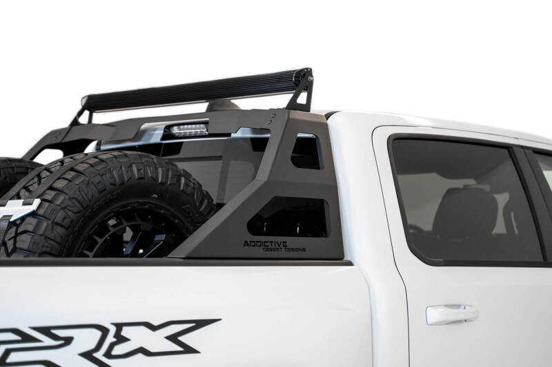 Addictive Desert Designs 2021 Dodge Ram 1500 TRX Stealth Fighter Chase Rack - Hammer Black Secondary image