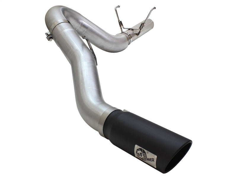 aFe MACHForce XP Exhaust Large Bore 5in DPF-Back Alu. 13-15 Dodge Trucks L6-6.7L (td) *Black Tip Secondary image