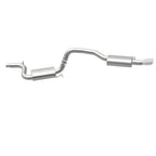 MagnaFlow Sys C/B 15-16 Volkswagen Passat 1.8L SS 3in Single Rear Ext 4in Tip exhaust system for performance upgrades.