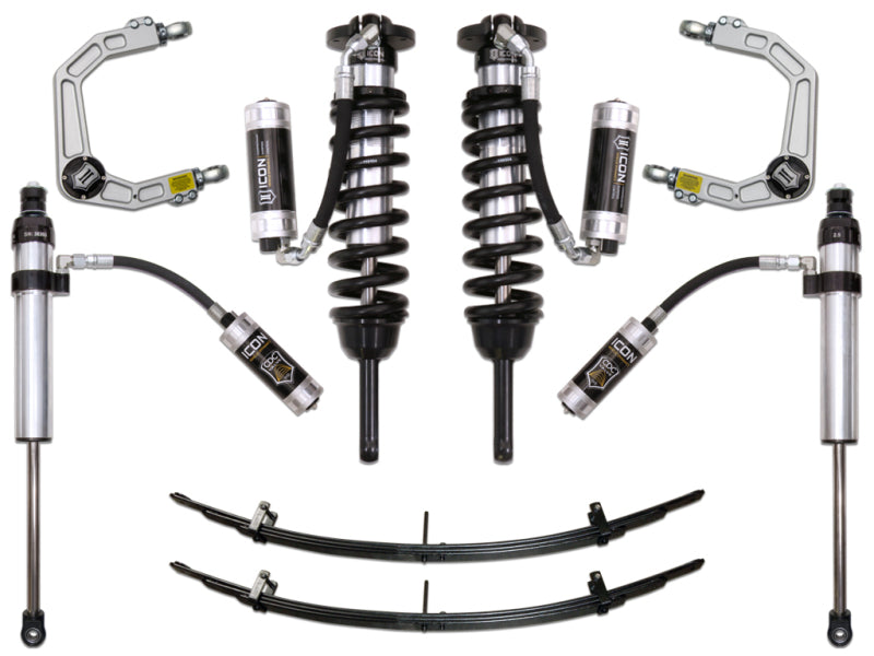 ICON 05-15 Toyota Tacoma 0-3.5in/2016+ Toyota Tacoma 0-2.75in Stg 6 Suspension System w/Billet Uca for offroad performance Main image