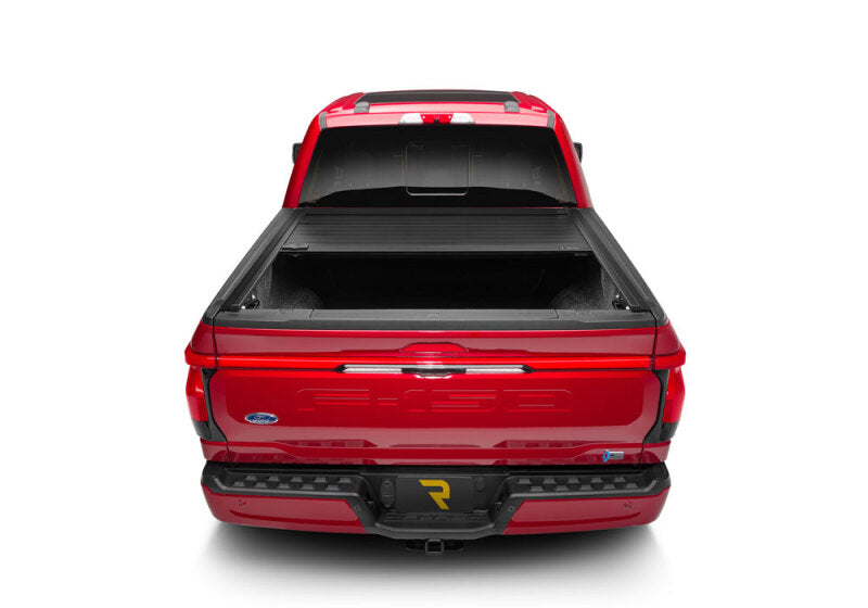 Retrax 21-22 Ford F-150 Super Crew/Super Cab (Incl. 2022 Lightning) 5.5ft Bed RetraxPRO MX truck bed cover rear view