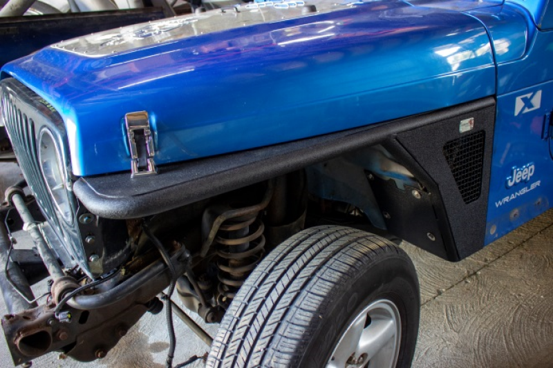 Fishbone Offroad 97-06 TJ Wrangler Rubicon and Unlimited Front Tube Fenders w No Flares Secondary image