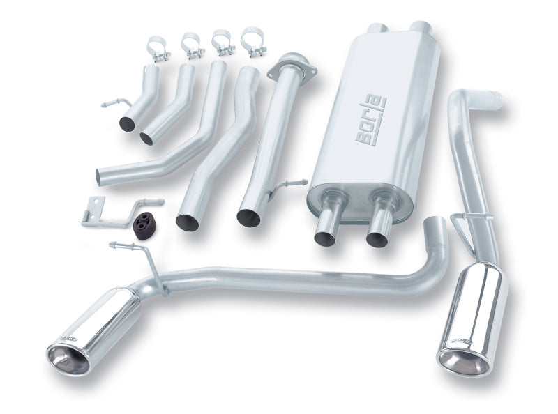 Borla 03-06 Hummer H2 6.0L 8cyl SS Catback Exhaust kit parts