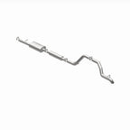 MagnaFlow 12-18 Jeep Wrangler 2.5in Overland Series Cat-Back Exhaust for offroad performance upgrades.
