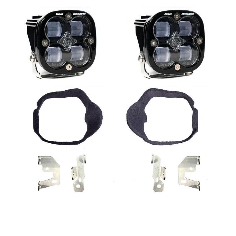 Baja Designs 14-18 Mercedes Sprinter Van Squadron SAE Fog Pocket Light Kit - Clear Secondary image