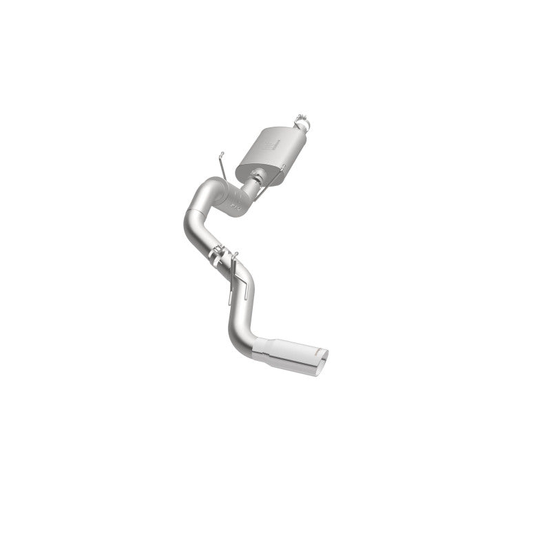 MagnaFlow Cat-Back, SS, 4in, Single Pass Side Rear Exit 5in Tip 14-15 Ram 2500 6.4L V8 CC LB/MC SB exhaust system for offroad performance