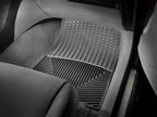 WeatherTech 07-13 BMW X5 Front Rubber Mats - Black in vehicle