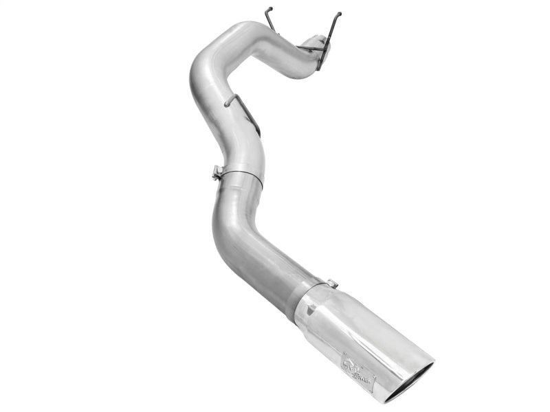 aFe Atlas 5in DPF-Back Aluminized Steel Exh Dodge RAM Diesel 13-14 6.7L (td) Mega Cab w/Polished Tip Secondary image