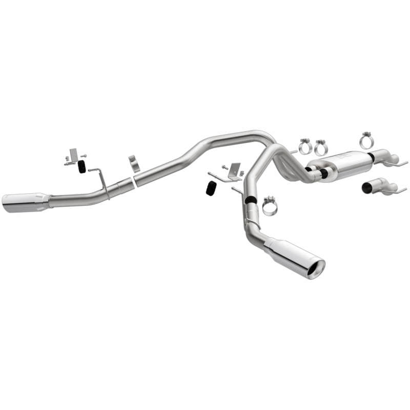 Magnaflow 15-21 Ford F-150 Street Series Cat-Back Performance Exhaust System- Dual Polished Tips Secondary image