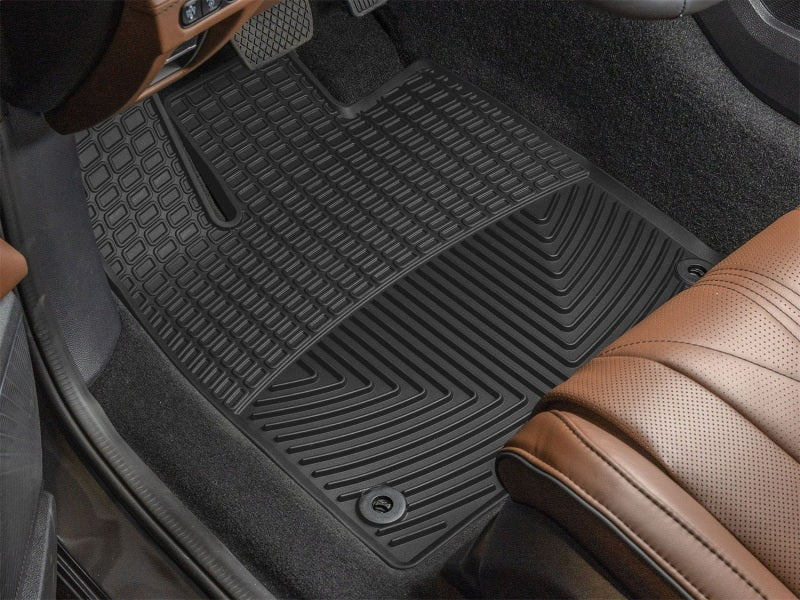 WeatherTech 22-26 Acura MDX 1st Row Front All-Weather Floor Mats - Black Secondary image
