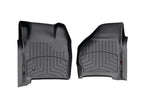 WeatherTech 99-07 Ford F250 Super Duty Crew Front FloorLiner - Black for superior protection and fit in trucks.