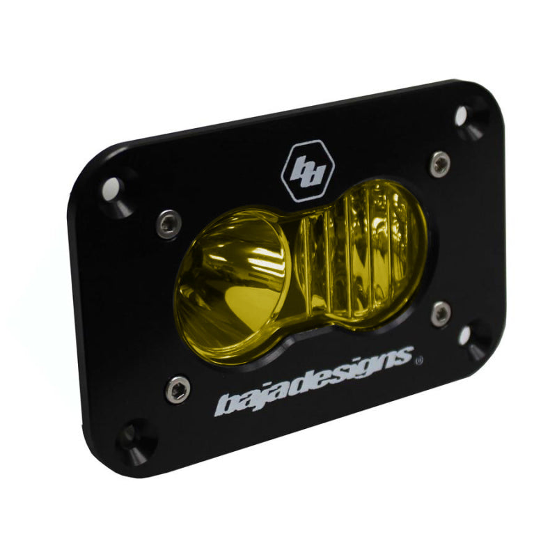 Baja Designs S2 Driving/Combo Flush Mount LED - Amber for offroad lighting and electrical