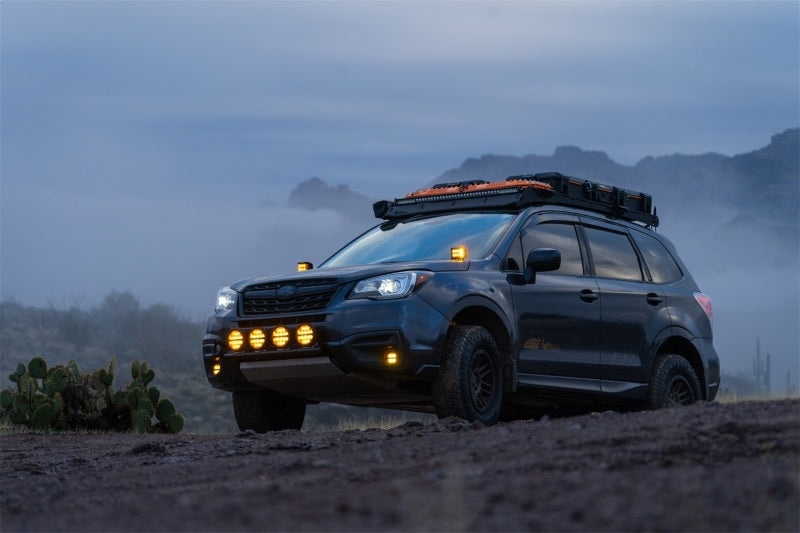Rigid Industries D-SS Spot w/ Amber PRO Lens (Pair) on offroad SUV