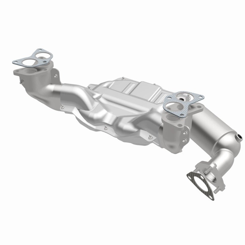 MagnaFlow Conv Direct Fit OEM 16-17 Subaru Impreza/Forester Underbody, quality exhaust part for offroad performance upgrades.