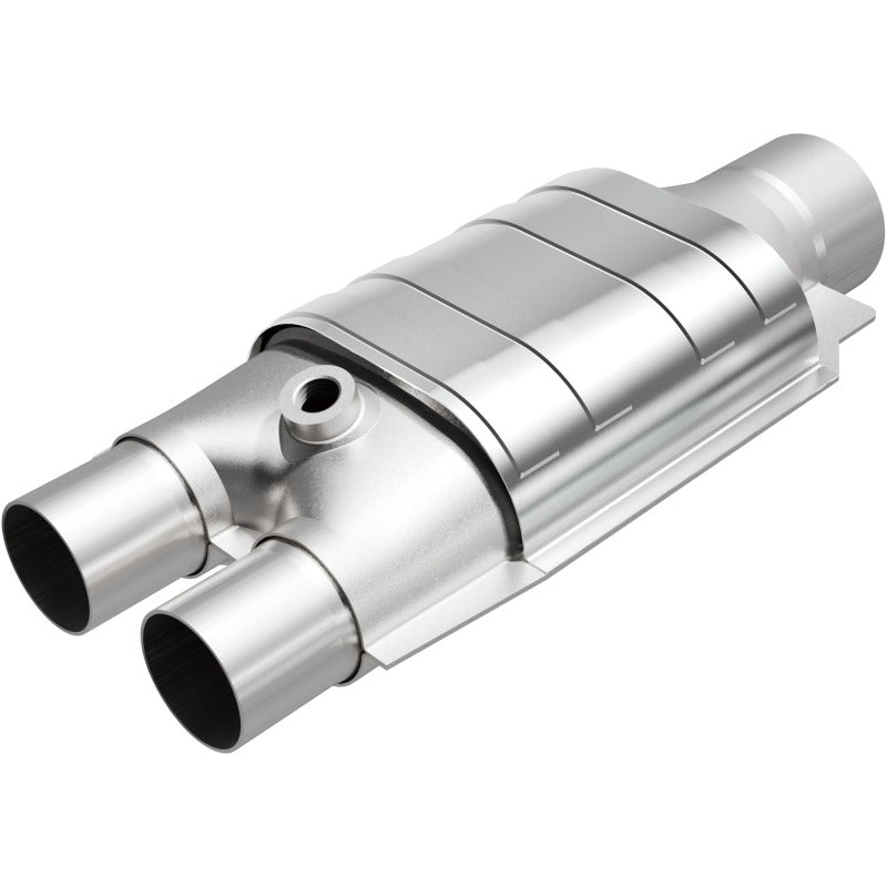 MagnaFlow Universal Catalytic Converter 3 inch/2 inch Single/dual with O2 Secondary image