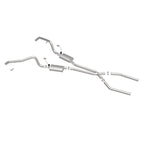 MagnaFlow Sys C/B 67-72 F-Body 2.50inch w/Tru-X performance exhaust system for offroad performance upgrades.