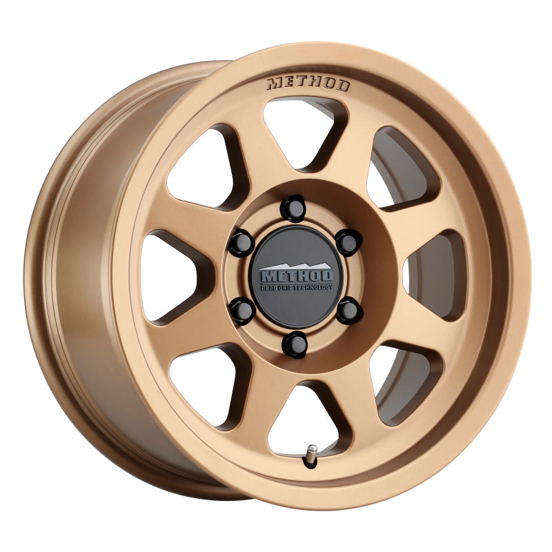 Method MR701 17x8.5 0mm Offset 6x5.5 106.25mm CB Method Bronze Wheel Secondary image