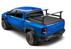 BAK 19-24 Dodge Ram (w/o Ram Box) Revolver X4ts 5.7ft Bed Cover w/T-Slot Rails on blue truck