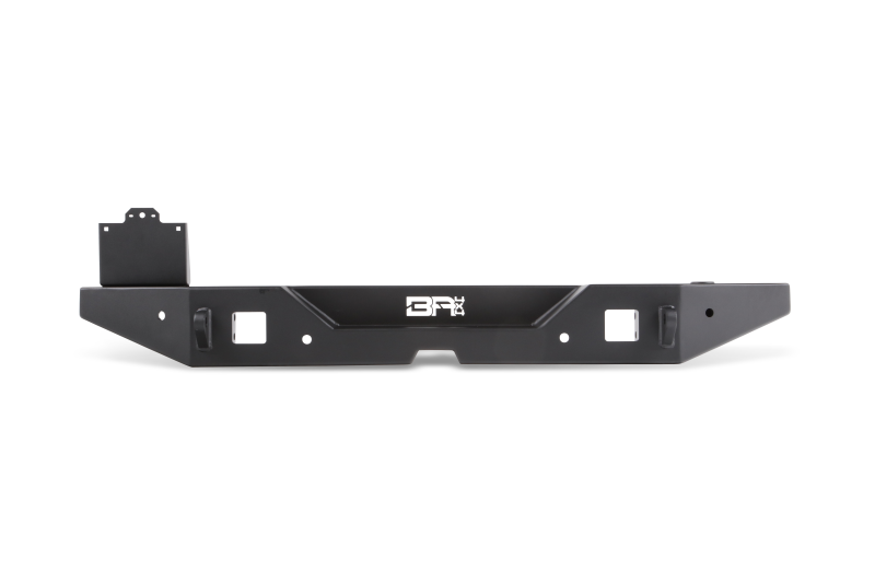 Body Armor 4x4 2018+ Jeep Wrangler Full Width Rear Bumper w/ Tire Carrier Mount for offroad upgrades