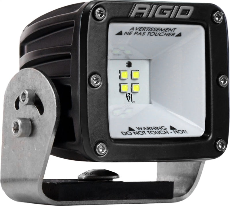 Rigid Industries 2x2 115 Degree DC Scene Light - Black for offroad lighting and electrical.