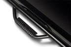 N-Fab Nerf Step 15-17 Ford F-150 SuperCrew - Tex. Black - Cab Length - 3in. close-up view, ideal for offroad truck modifications.