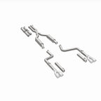 MagnaFlow 2017+ Dodge Challenger 409 SS Polished 3in Quad Tips Cat-Back Exhaust parts
