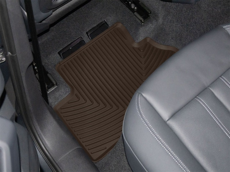 WeatherTech 18-25 Audi Q5 2nd Row Rear All-Weather Floor Mats - Cocoa Secondary image