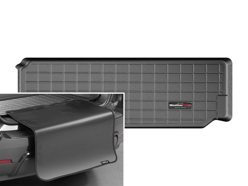 WeatherTech 2014-2018 BMW X5 Cargo w/ Bumper Protector - Black (Behind 3rd Row) Secondary image