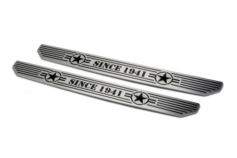 DV8 Offroad 2018-2019 Jeep Gladiator JL Front Sill Plates Secondary image