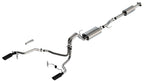 Borla F-150 2021 5.0L 4dr CC SB EC STB Lariat/KR/Pltm/LTD 3/2.25 SRE Cat-Back Touring Black CHR Tips exhaust system