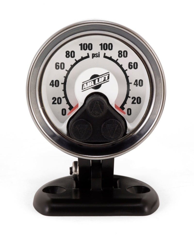 Air Lift Load Controller Dual Heavy Duty Compressor gauge