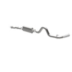 MagnaFlow Cat-Back 2016 Toyota Tacoma 3.5L V6 SS 3in Single Pass Side Exit Rear 4in Tip exhaust system