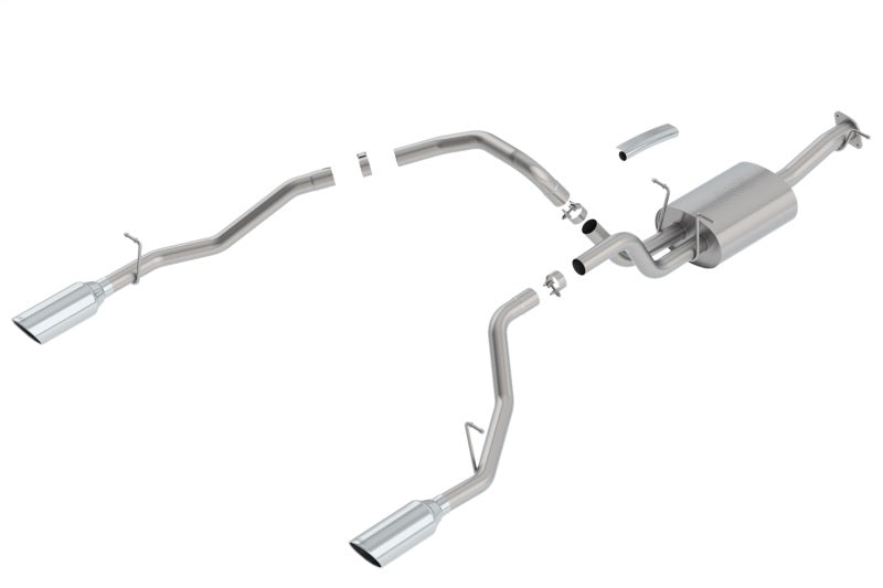 Borla 2019 RAM 1500 5.7L V8 AT 4DR Crew Cab Short Bed S-Type SS Catback Exhaust components Main image