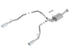 Borla 2019 RAM 1500 5.7L V8 AT 4DR Crew Cab Short Bed S-Type SS Catback Exhaust components