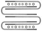 ICON 2011+ Ford F-250/F-350 Rear 17in U-Bolt Kit components