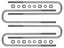 ICON 2011+ Ford F-250/F-350 Rear 17in U-Bolt Kit components