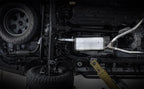 Magnaflow 2024 Lexus GX550 Overland Series Cat-Back Performance Exhaust System installed view with offroad parts.
