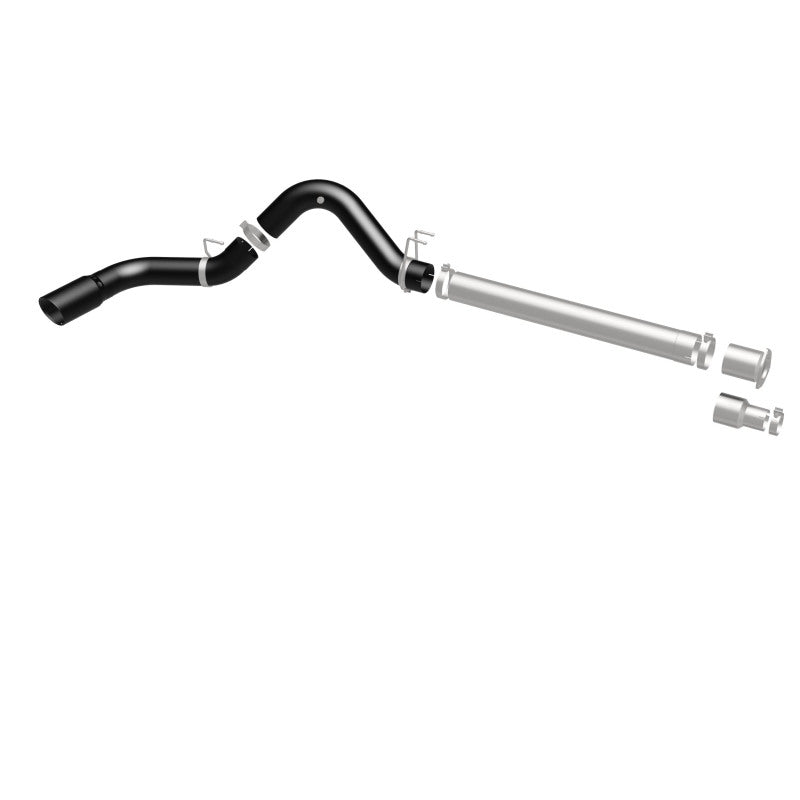 MagnaFlow 07.5-17 Ford F-250/F-350 6.4L/6.7L 409 SS DPF Back Exhaust - Black with premium black powder-coat.