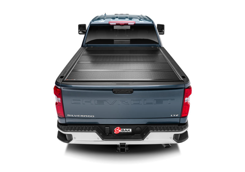 BAK 2020 Chevy Silverado 2500/3500 HD 6ft 9in Bed BAKFlip G2 on truck with sleek design and durable cover.