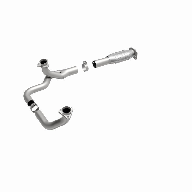 MagnaFlow Conv DF GM 93 95 catalytic converter with tubing