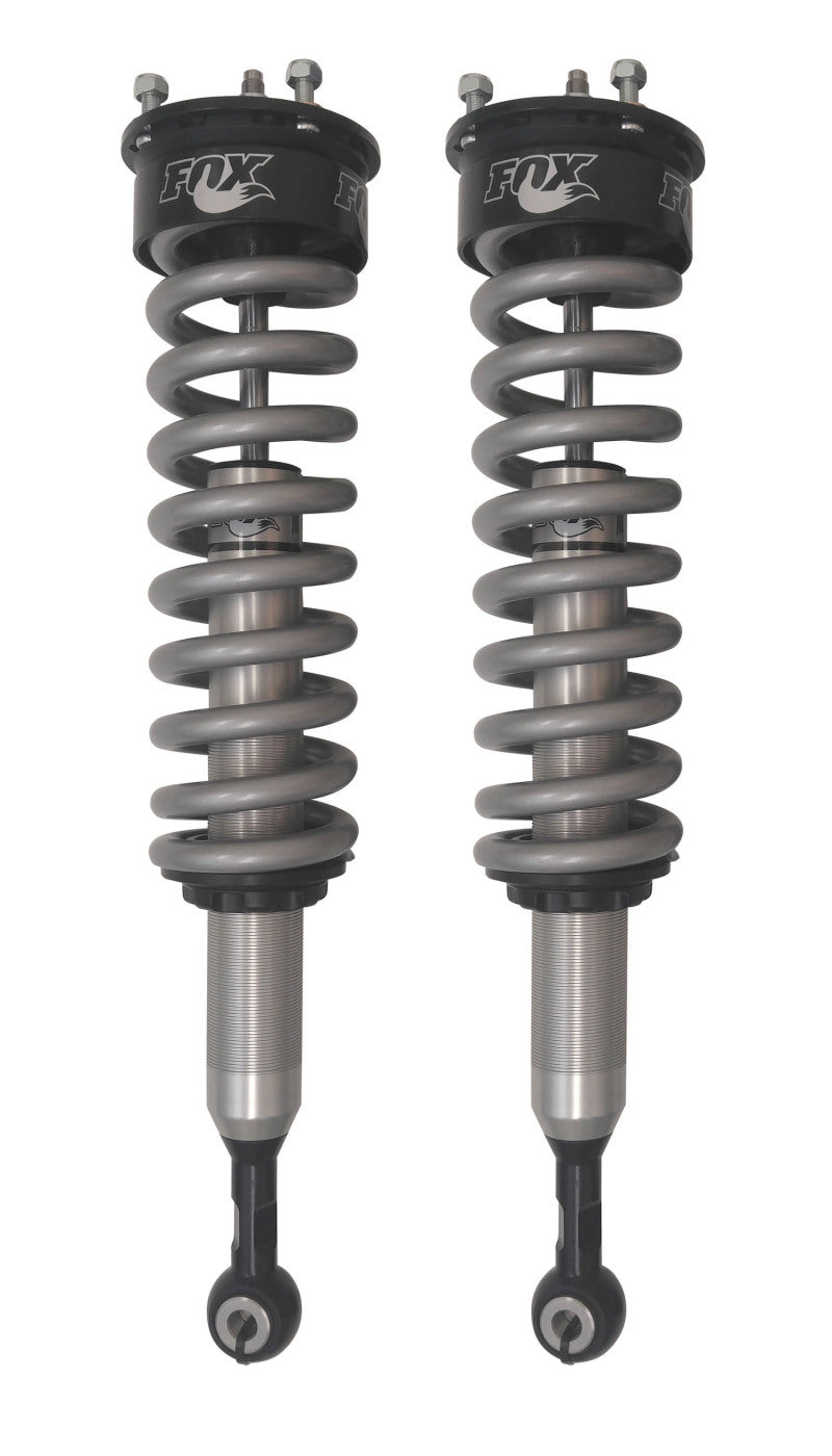 MaxTrac 15-18 Ford F-150 2WD 0-2.5in Front FOX 2.0 Performance Coilover - Pair for offroad upgrade Main image