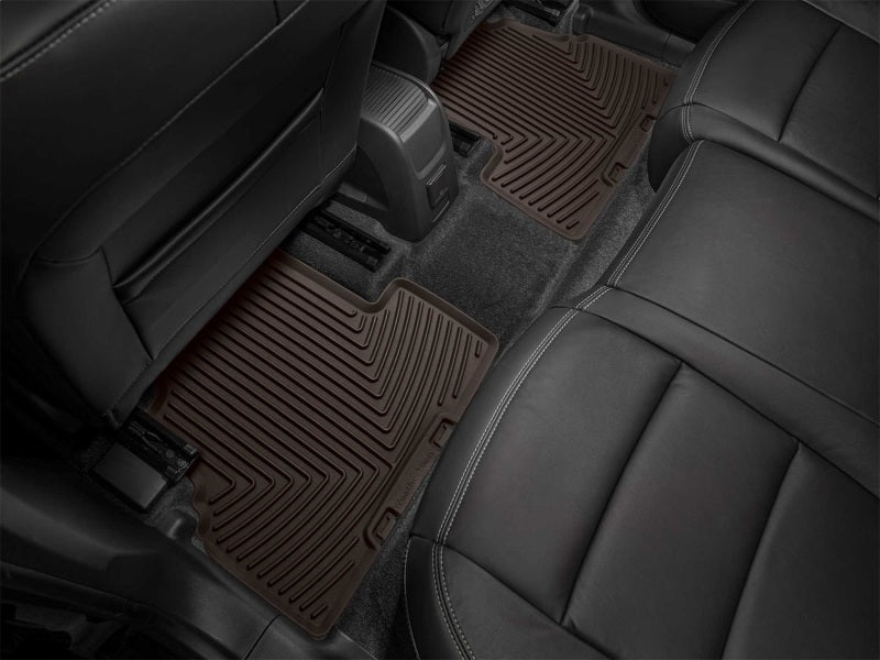 WeatherTech 2014-2019 Chevrolet Trax Rear Rubber Mats - Cocoa Secondary image