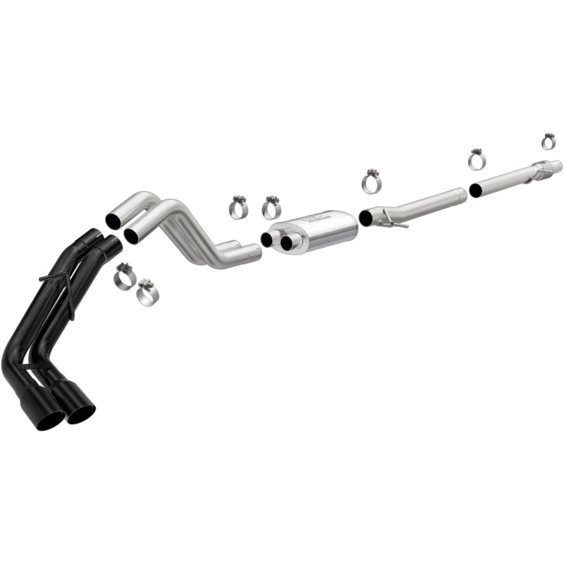 MagnaFlow CatBack 2019 Ford Ranger 2.3L 3in Black Exhaust Tips Secondary image