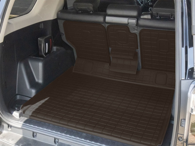 WeatherTech 10-24 Toyota 4Runner Behind 3rd Row Seating SeatBack Cargo Liners HP - Cocoa Secondary image