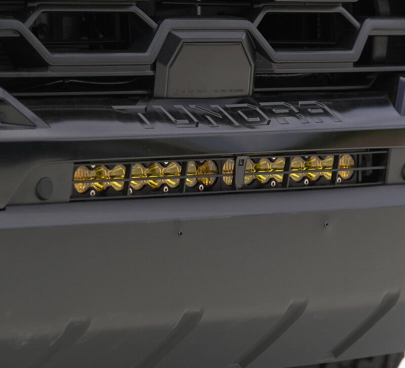 Baja Designs 2022 Toyota Tundra 20in S8 Behind Bumper Light Mount Kit featuring offroad lighting and electrical.